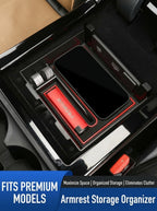Additional product photo of Range Rover Velar Center Armrest Secondary Storage Tray Organizer (2017–2026)