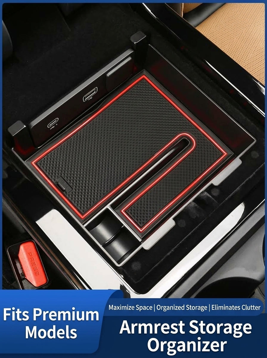 Additional product photo of Range Rover Velar Center Armrest Secondary Storage Tray Organizer (2017–2026)