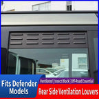 Additional product photo of 20-26 Defender 110/130 Rear Window Ventilation Shutters & Anti-Mosquito Mesh