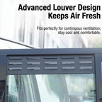 Product photo of 20-26 Defender 110/130 Rear Window Ventilation Shutters & Anti-Mosquito Mesh