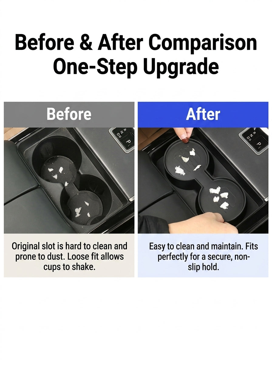 Before and after installation comparison