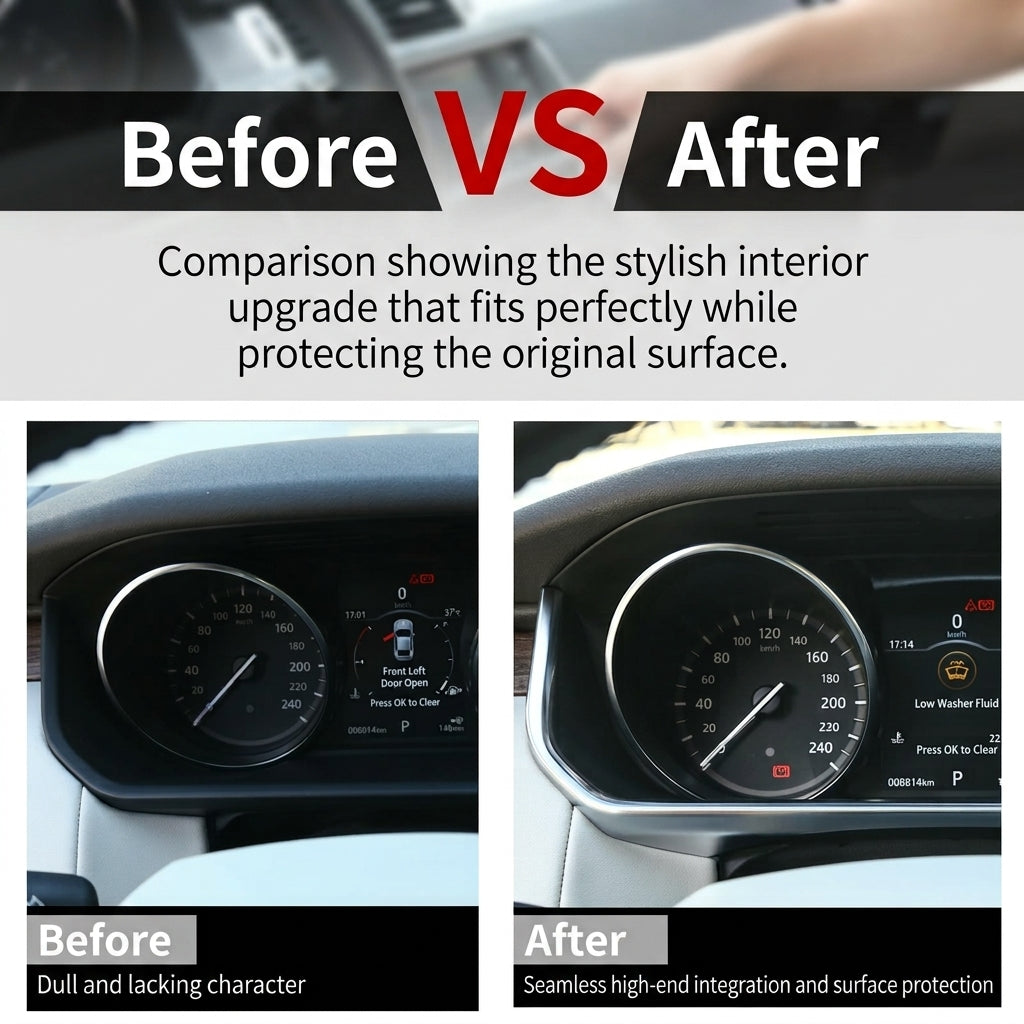 Additional product photo of Discovery 5 Center Console Dashboard Display Screen Bezel Trim (2017–2025)