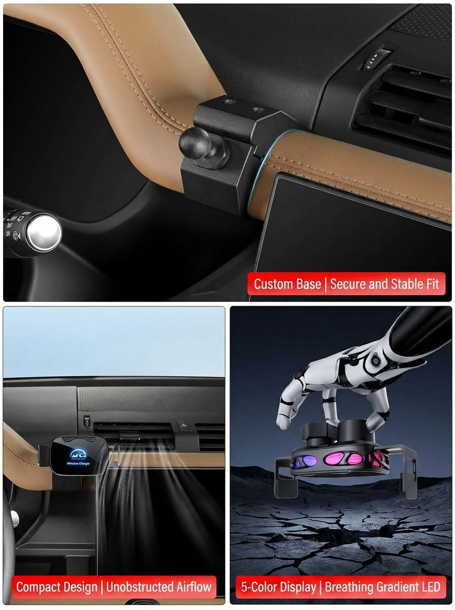Additional product photo of 2020–2026 Defender 90/110/130 Smart Sensor Wireless Charger Phone Holder