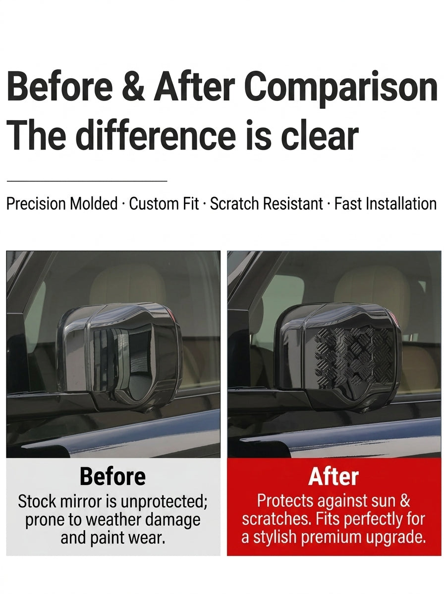 Before and after installation comparison