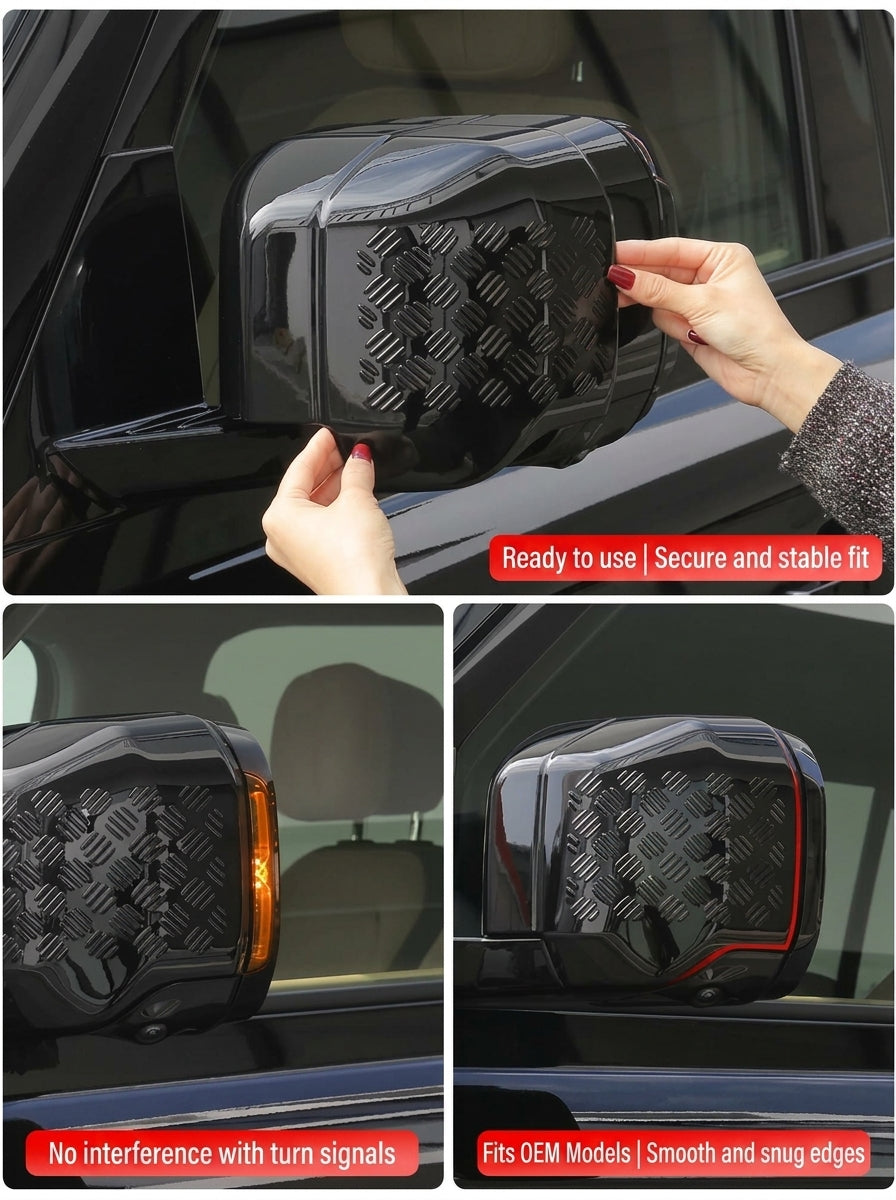 Additional product photo of Land Rover Defender 90/110 Side Rearview Mirror Replacement Caps & Covers (2020–2026)