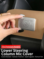 Additional product photo of Land Rover Defender 90/110 Steering Column Lower Speaker & Mic Mesh Trim (2020–2025)