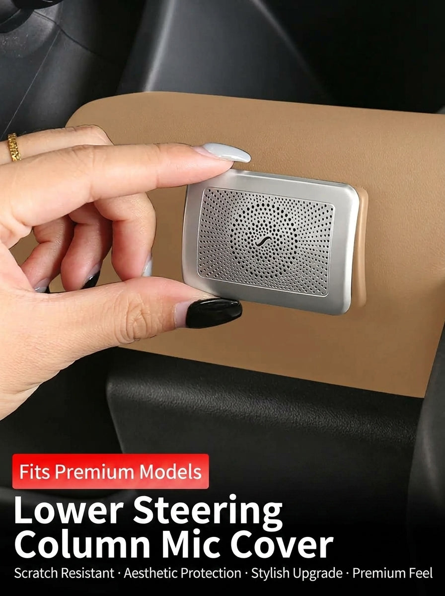 Additional product photo of Land Rover Defender 90/110 Steering Column Lower Speaker & Mic Mesh Trim (2020–2025)
