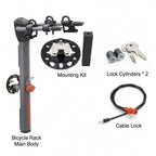 Additional product photo of Defender 90/110/130 Rear Spare Tire Bicycle Carrier Rack (2020–2026)