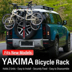 Additional product photo of Defender 90/110/130 Rear Spare Tire Bicycle Carrier Rack (2020–2026)