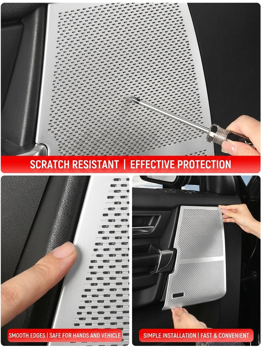 Additional product photo of 2010-2016 Discovery 4 Door Speaker and A-Pillar Tweeter Grille Covers