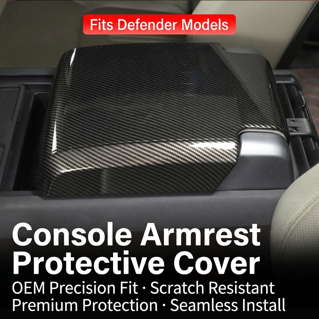Additional product photo of Defender 90/110 Center Console Armrest Heightening Cushion Pad (2020–2026)