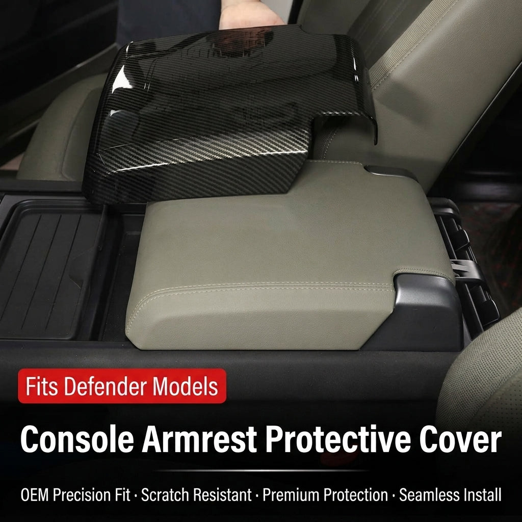 Additional product photo of Defender 90/110 Center Console Armrest Heightening Cushion Pad (2020–2026)