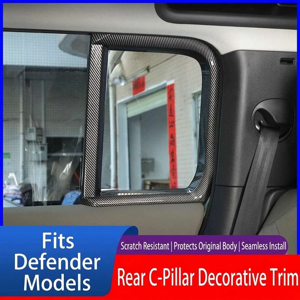 Additional product photo of Land Rover Defender 110/130 Rear Quarter Window C-Pillar Trim Accents (2020–2026)