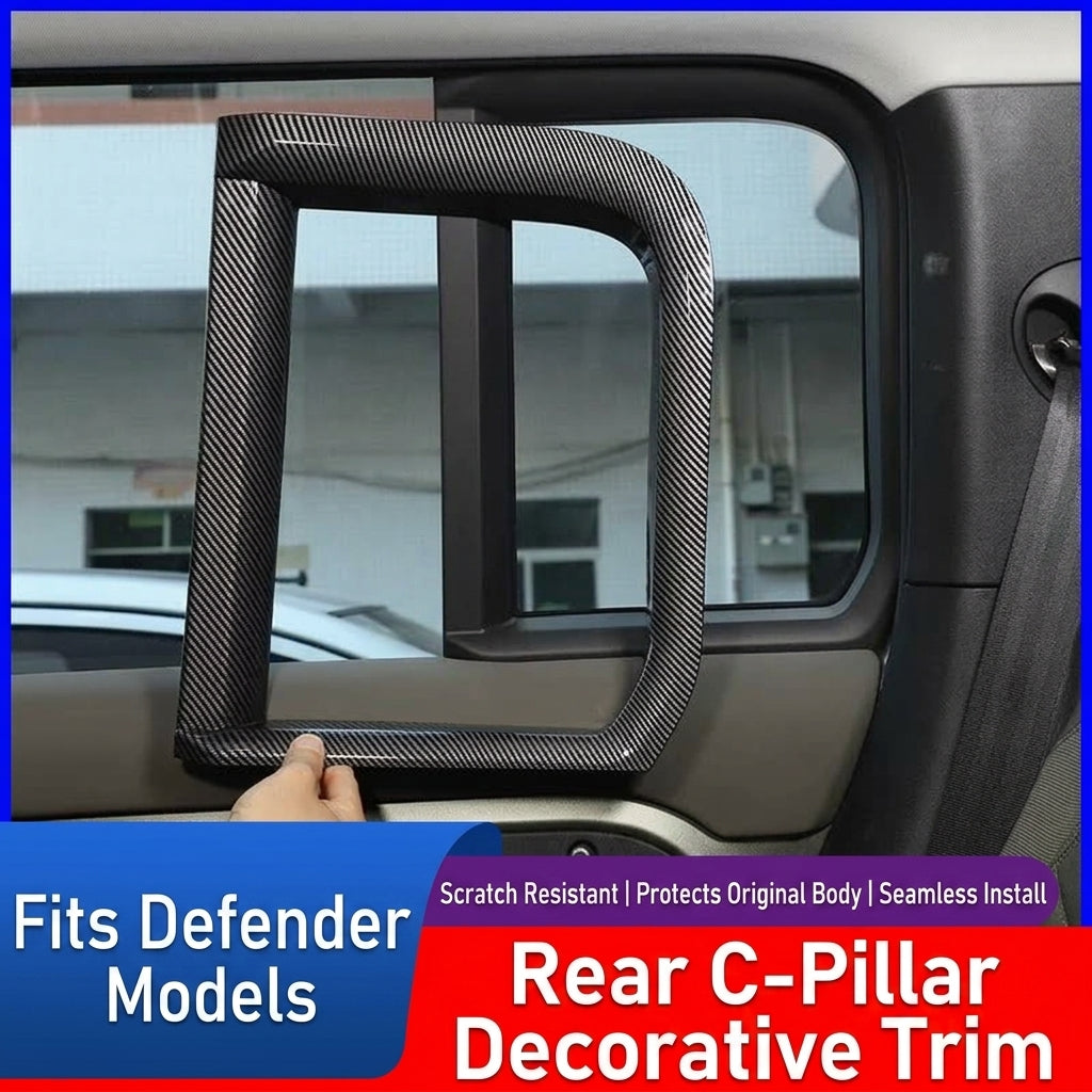 Additional product photo of Land Rover Defender 110/130 Rear Quarter Window C-Pillar Trim Accents (2020–2026)