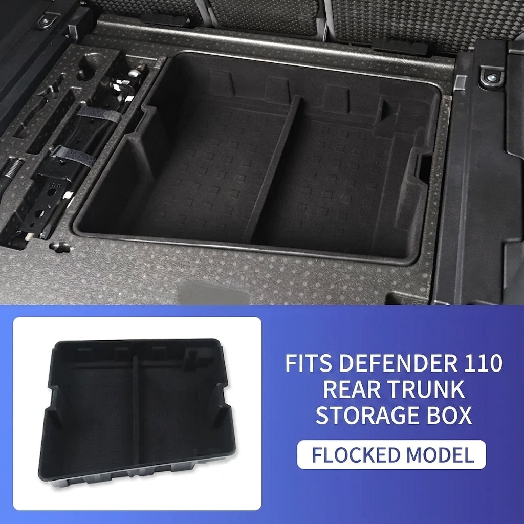 Additional product photo of Land Rover Defender 110 Trunk Underfloor Storage Box Organizer (2020–2026)