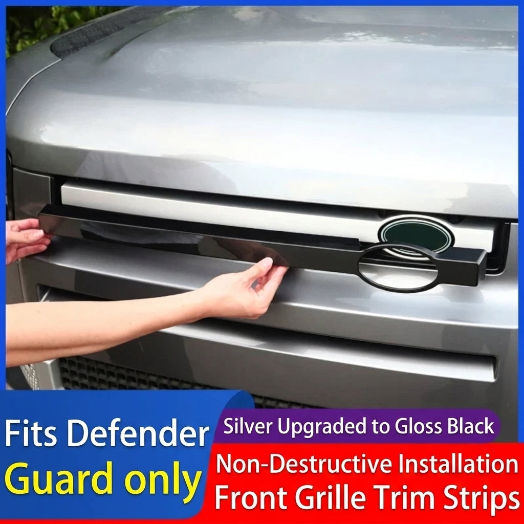 Additional product photo of Land Rover Defender 90/110 Front Grille Emblem & Hood Lettering Kit (2020–2026)