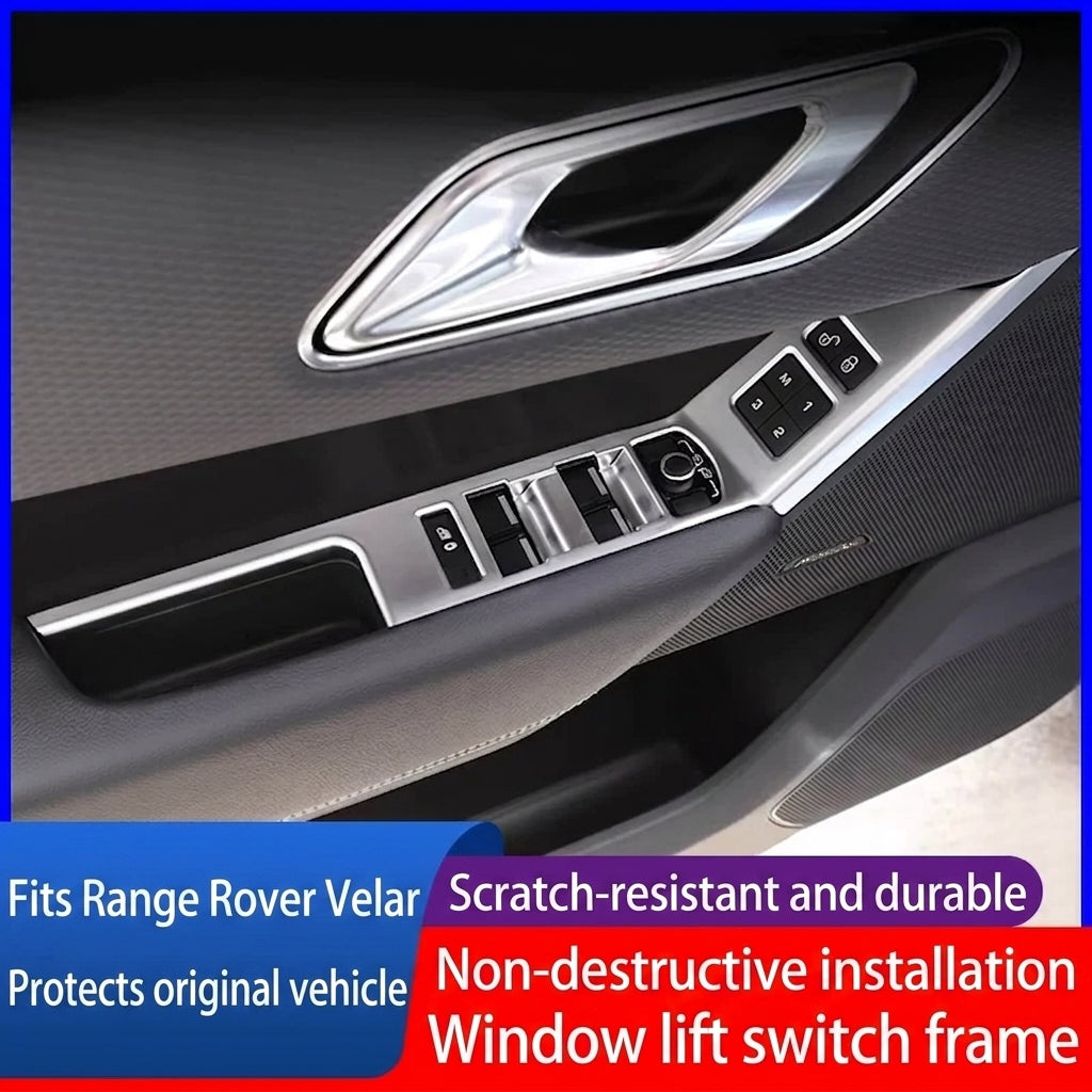 Additional product photo of Range Rover Velar Window Switch Button Frame & Glass Lift Panel Trim (2017–2026)