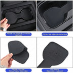 Additional product photo of Land Rover Defender 90/110 Silicone Cup Holder Mat & Coaster Insert (2020–2024)