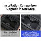 Additional product photo of Land Rover Defender 90/110 Silicone Cup Holder Mat & Coaster Insert (2020–2024)