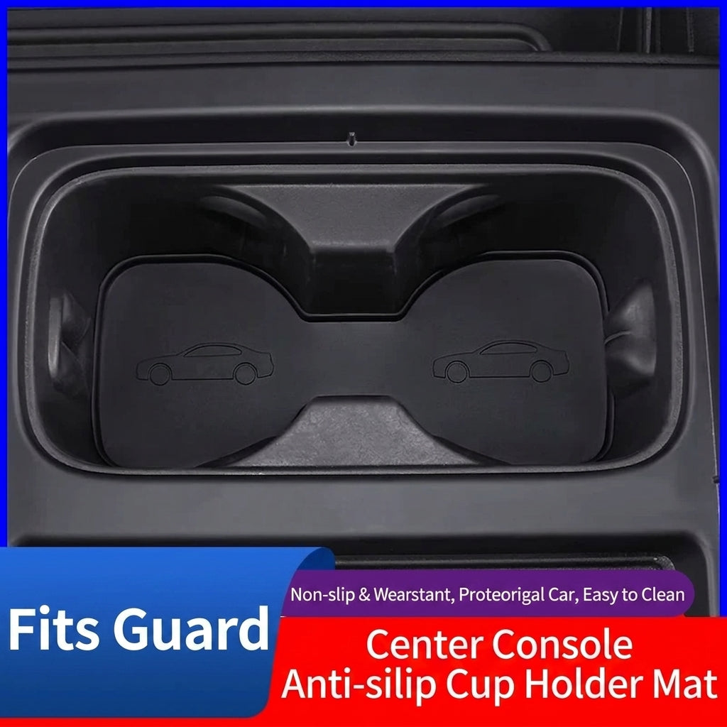 Additional product photo of Land Rover Defender 90/110 Silicone Cup Holder Mat & Coaster Insert (2020–2024)