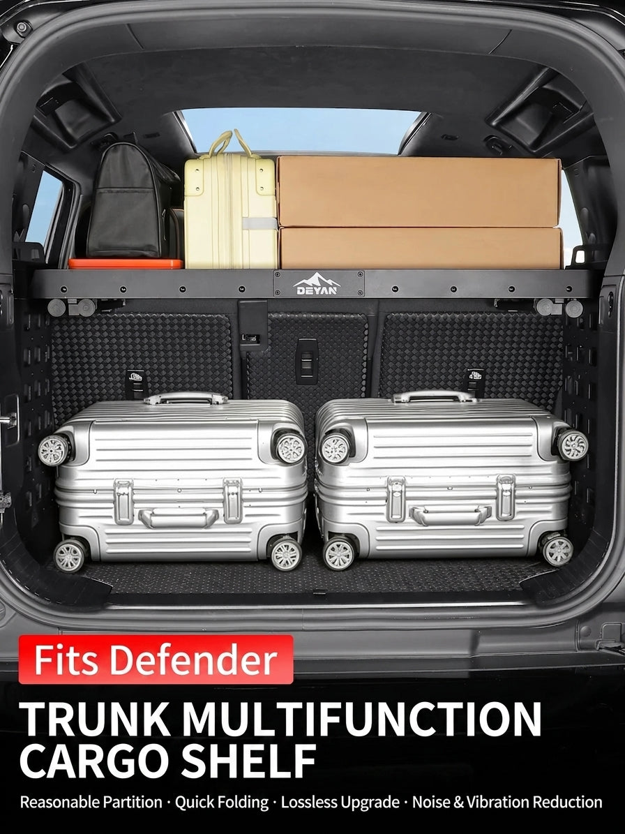 Additional product photo of 20-26 Land Rover Defender 110 Folding Trunk Storage Rack & Camping Table