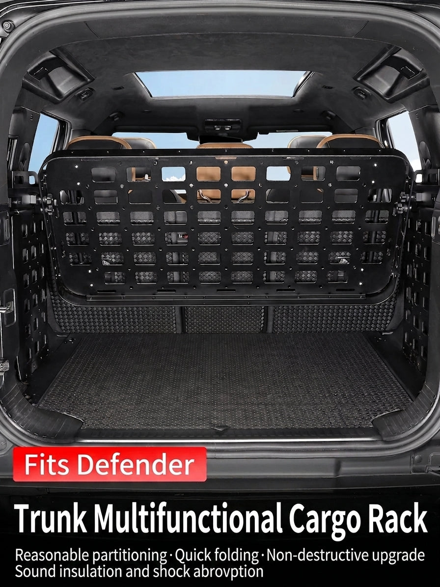 Additional product photo of 20-26 Land Rover Defender 110 Folding Trunk Storage Rack & Camping Table