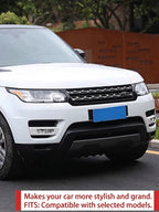 Additional product photo of Range Rover Sport Front Fog Light Trim Bezels & Grille Accent Strips (2014–2017)