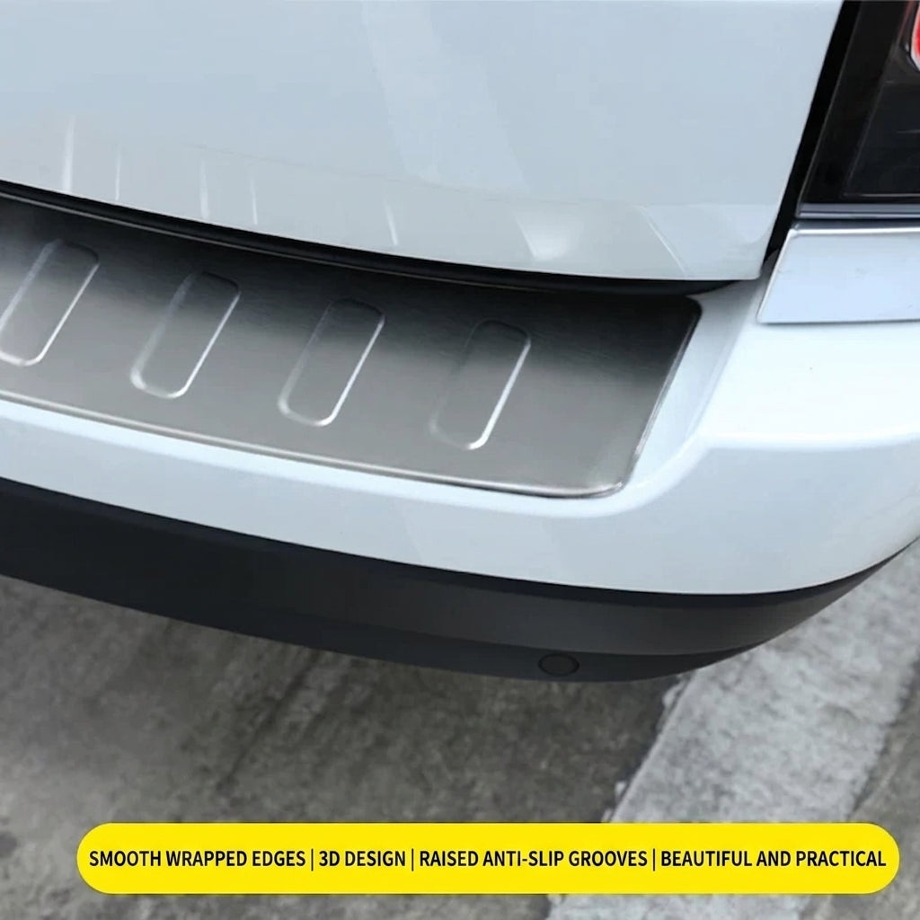 Additional product photo of Range Rover Rear Bumper Trunk Sill Scuff Plate & Scratch Guard (2013–2022)