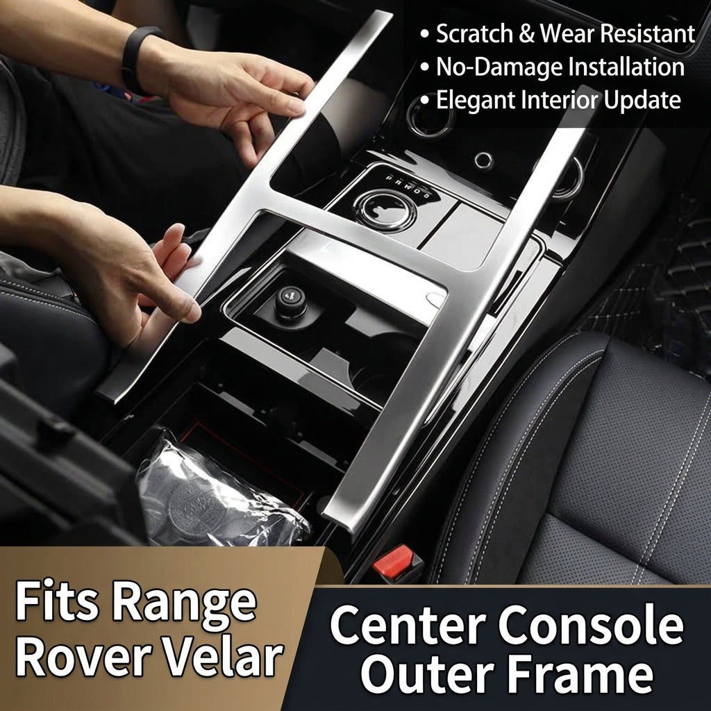 Product photo of Range Rover Velar Center Console Gear Shift Panel Trim Frame (2017–2023)