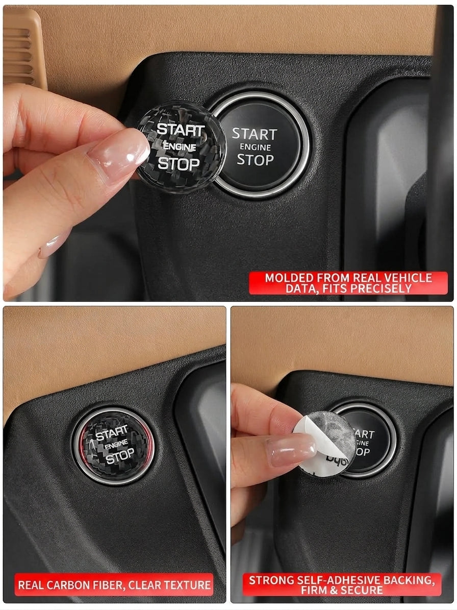 Additional product photo of Land Rover Defender 90/110 Engine Start/Stop Push Button Ring Cover (2020–2026)
