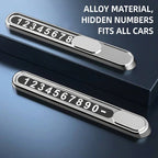 Additional product photo of Rotary Hidden Temporary Car Parking Phone Number Plate Card