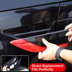 Discovery 5 (2017-2025) Side Fender Vent Trim, Shark Gill Panel in Sport Red or Piano Black