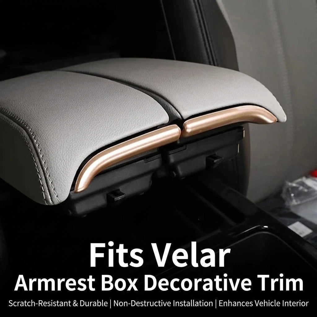 Product photo of Range Rover Velar Center Armrest Release Button Decorative Trim Cover (2017–2020)