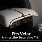 Product photo of Range Rover Velar Center Armrest Release Button Decorative Trim Cover (2017–2020)