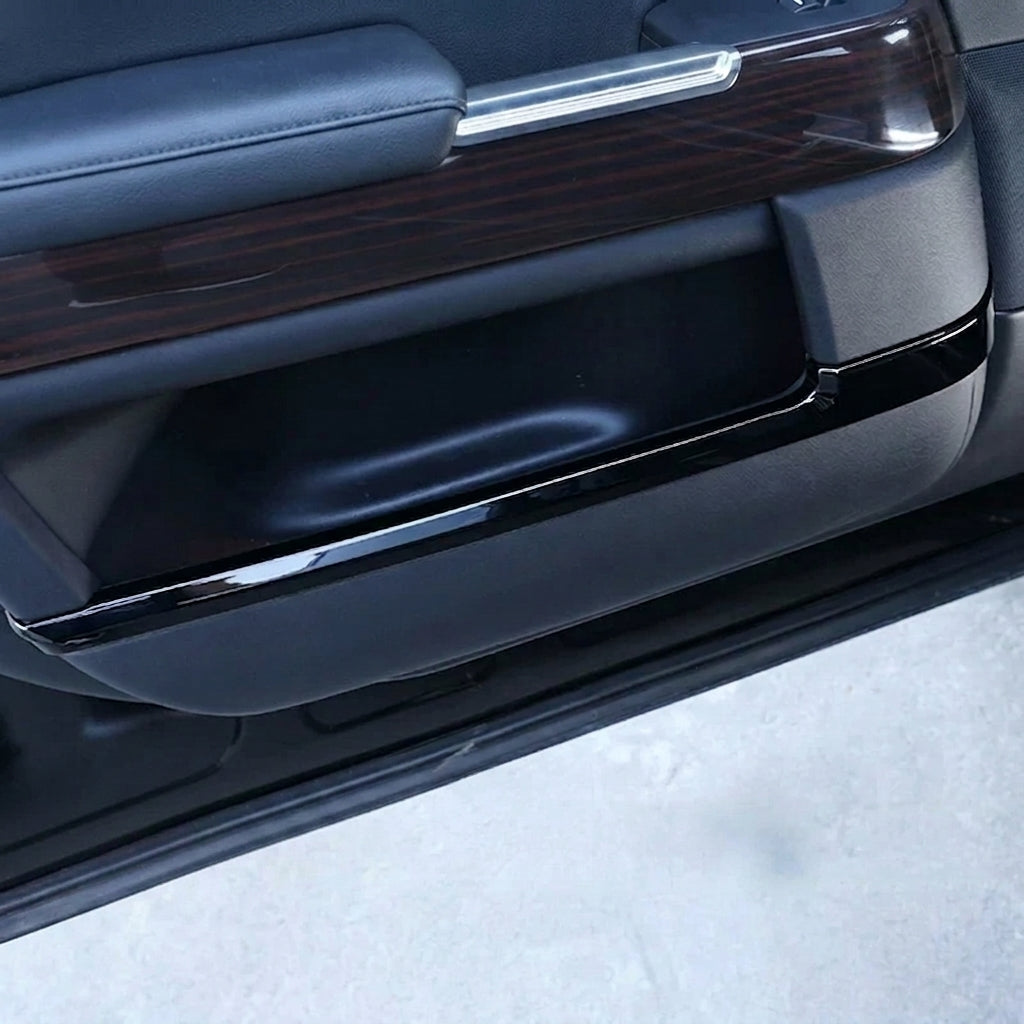 Product photo of Range Rover Interior Door Trim Accent Panels - Piano Black (2013–2017)