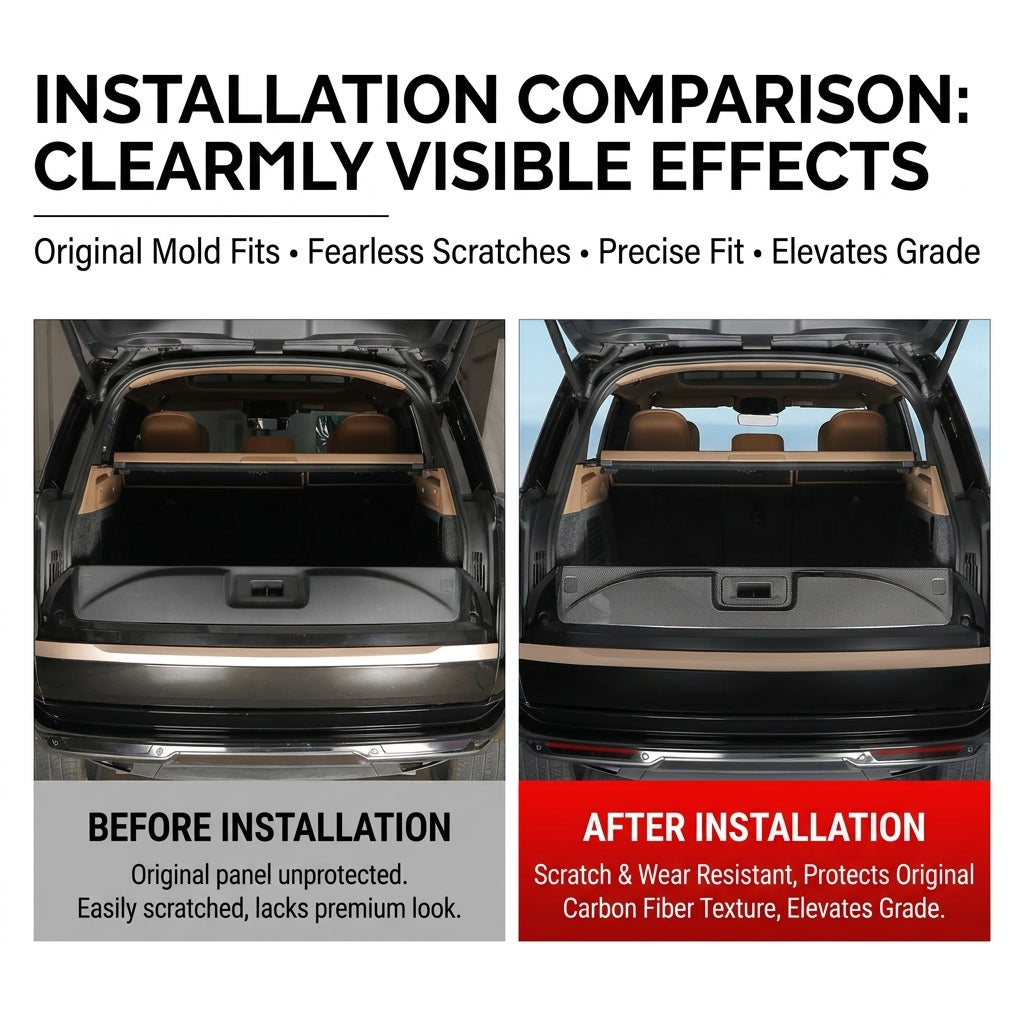 Additional product photo of Range Rover Smoked Rear Fog Light & Reflector Tint Overlays (2023–2026)