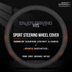 Additional product photo of Land Rover Defender, Range Rover & Discovery 5 Ultra-Thin Perforated Leather Steering Wheel Cover