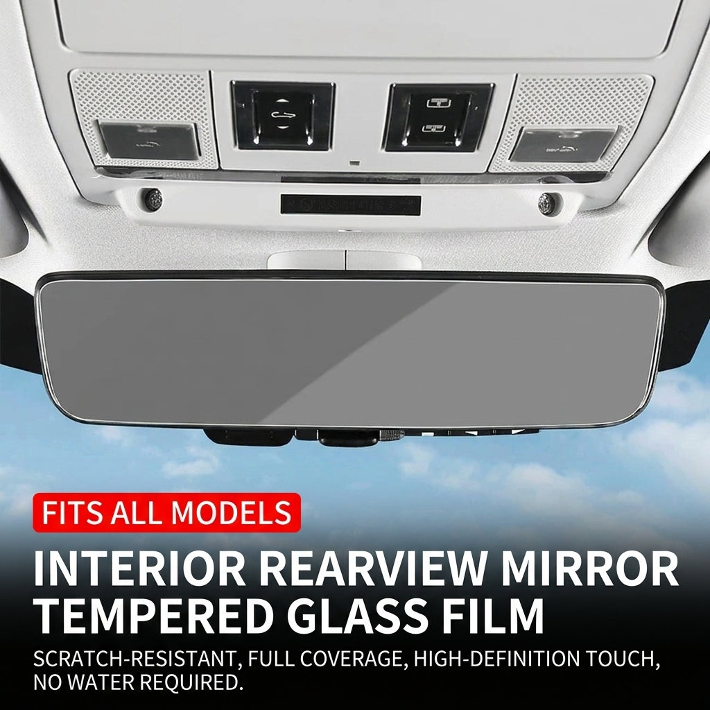 Additional product photo of Range Rover & Range Rover Sport Digital Rearview Mirror Tempered Glass Film (2023–2026)