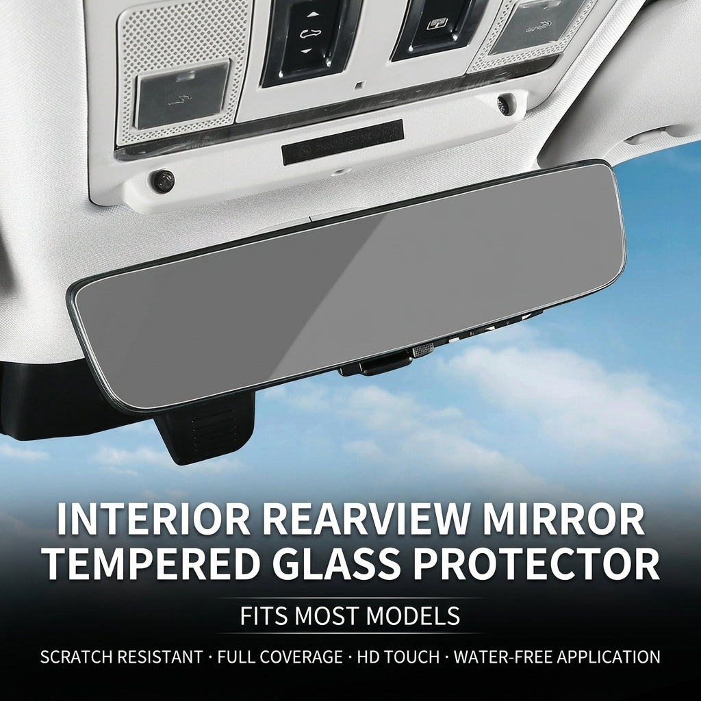 Additional product photo of Range Rover & Range Rover Sport Digital Rearview Mirror Tempered Glass Film (2023–2026)