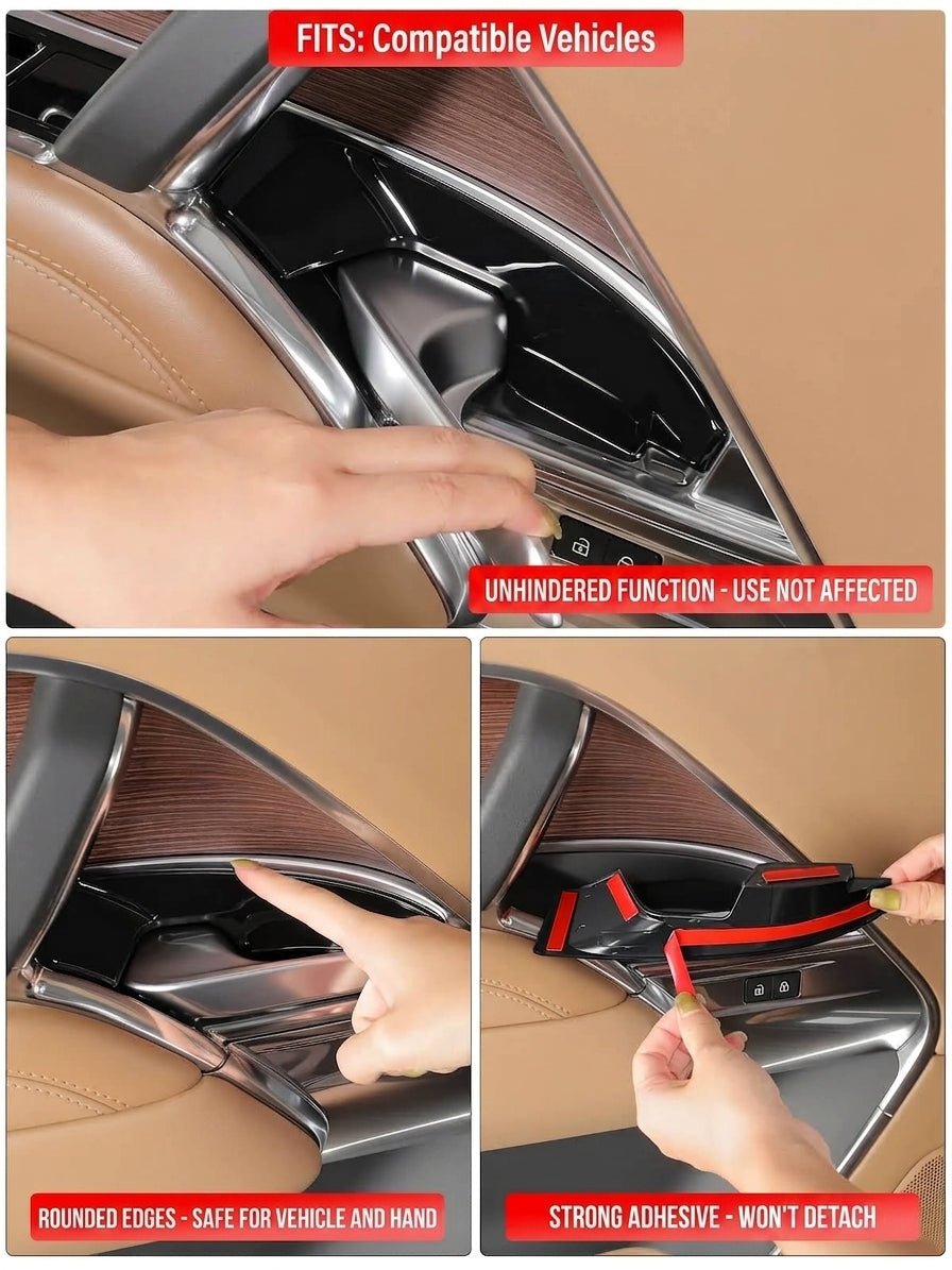 Additional product photo of Range Rover & Range Rover Sport Interior Door Handle Bowl Scratch Guard Covers (2023–2026)