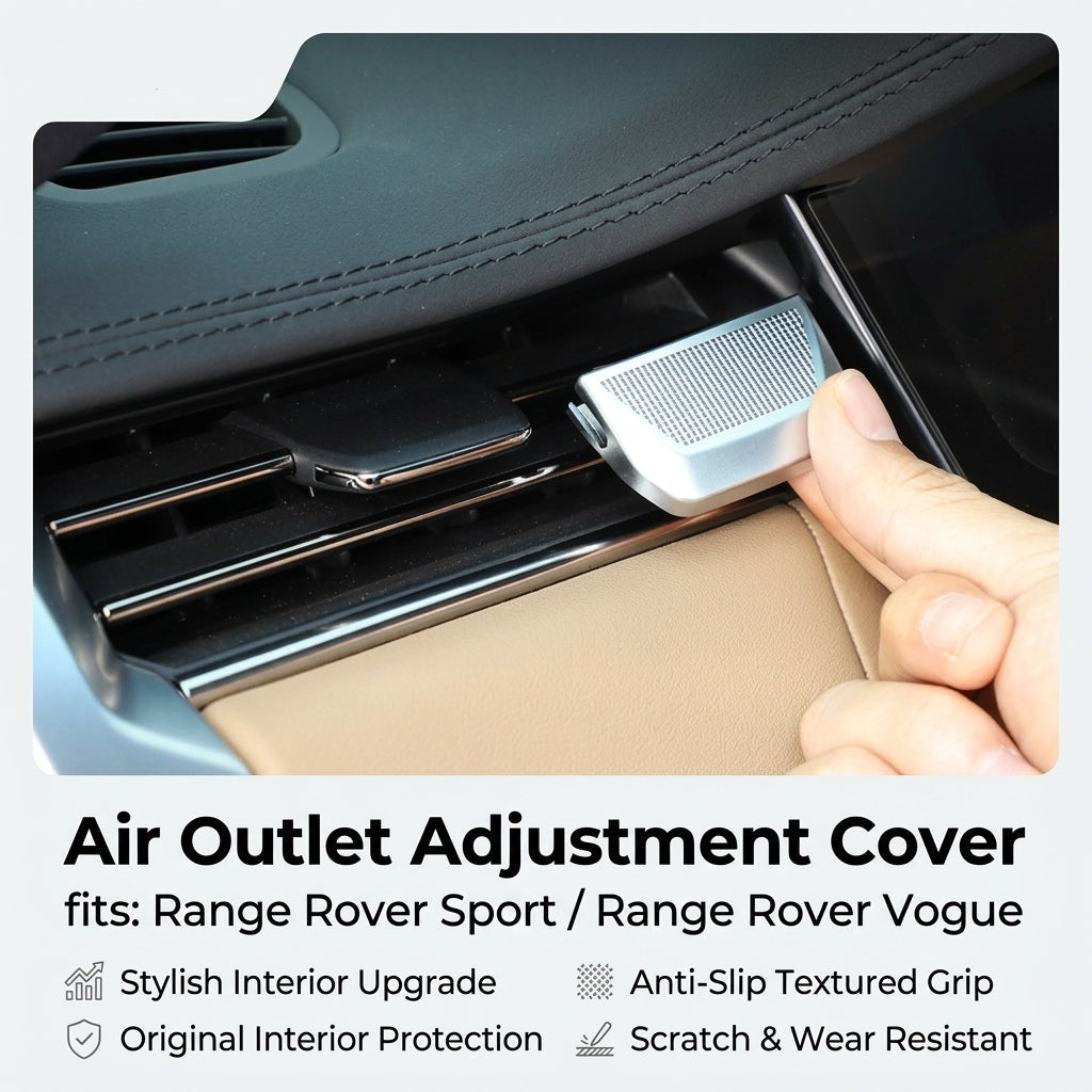 Additional product photo of Range Rover & Range Rover Sport AC Vent Tab Adjustment Knob Cover Trim (2023–2026)