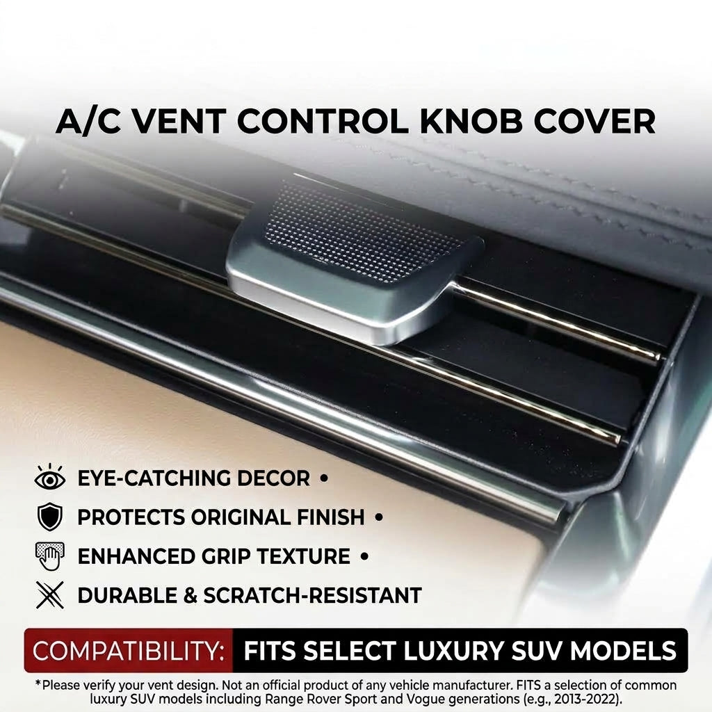 Additional product photo of Range Rover & Range Rover Sport AC Vent Tab Adjustment Knob Cover Trim (2023–2026)