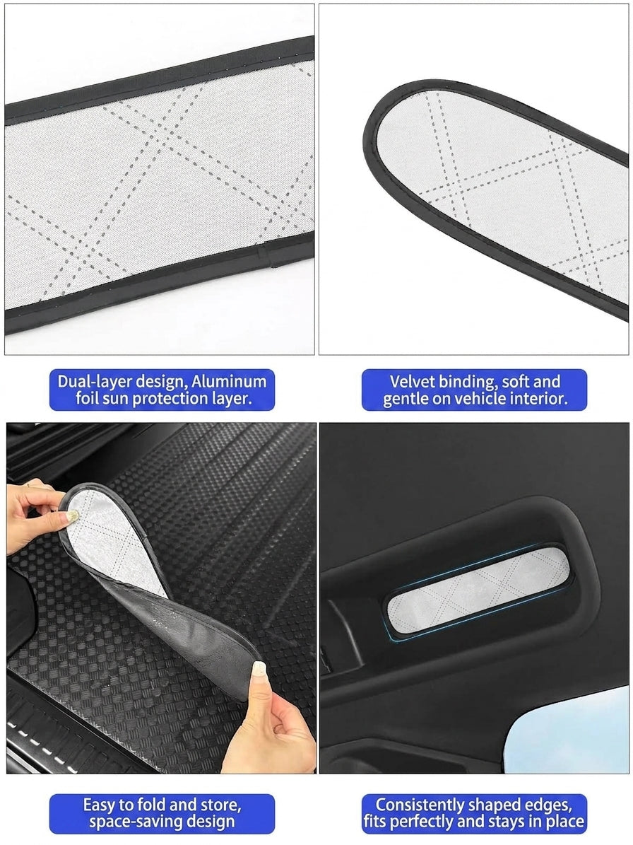 Additional product photo of Land Rover Defender 110 Full Vehicle Sunshade Set & Alpine Roof Window Sunscreens (2020–2026)