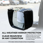 Product photo of Defender 90/110 Side Rearview Mirror Rain Visor Eyebrows (2020–2026)