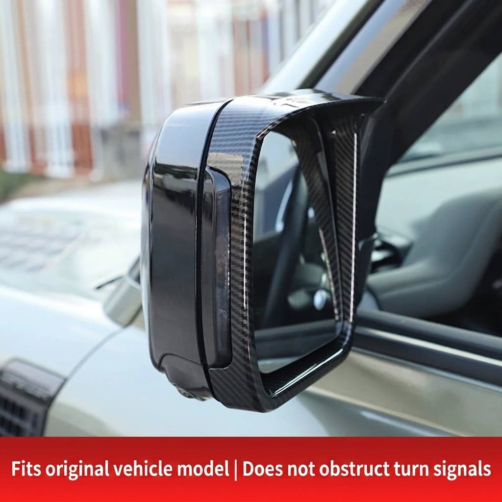 Additional product photo of Defender 90/110 Side Rearview Mirror Rain Visor Eyebrows (2020–2026)