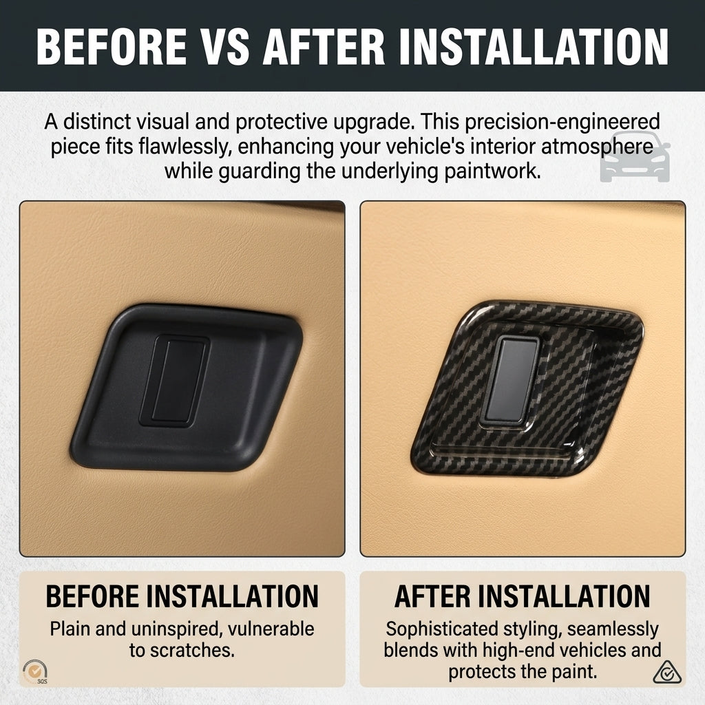 Additional product photo of Range Rover & Range Rover Sport Interior Tailgate Release Button Accent Trim (2023–2026)
