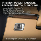 Additional product photo of Range Rover & Range Rover Sport Interior Tailgate Release Button Accent Trim (2023–2026)