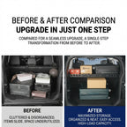 Product photo of Land Rover Defender 110 Trunk Modular Cargo Expansion Storage Rack & Molle Panel (2020–2026)