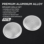 Additional product photo of 2017-2025 Discovery 5 Door Speaker Grille Covers