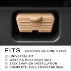 Additional product photo of Range Rover, Velar & Discovery 5 Silicone OBD Port Dust Protection Cover Cap